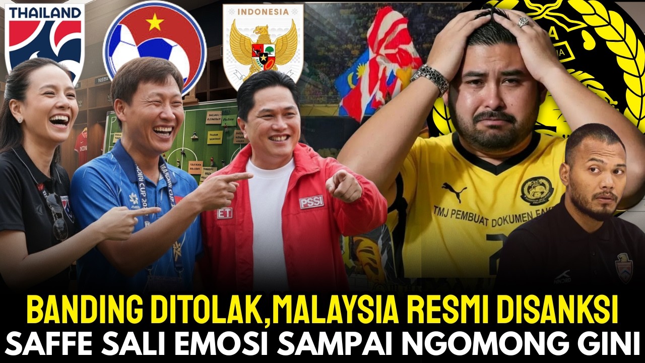 ASEAN AUTO GEGER! Banding CAS Malaysia Ditolak 7 Pemain Naturalisasi Resmi Kena Sanksi