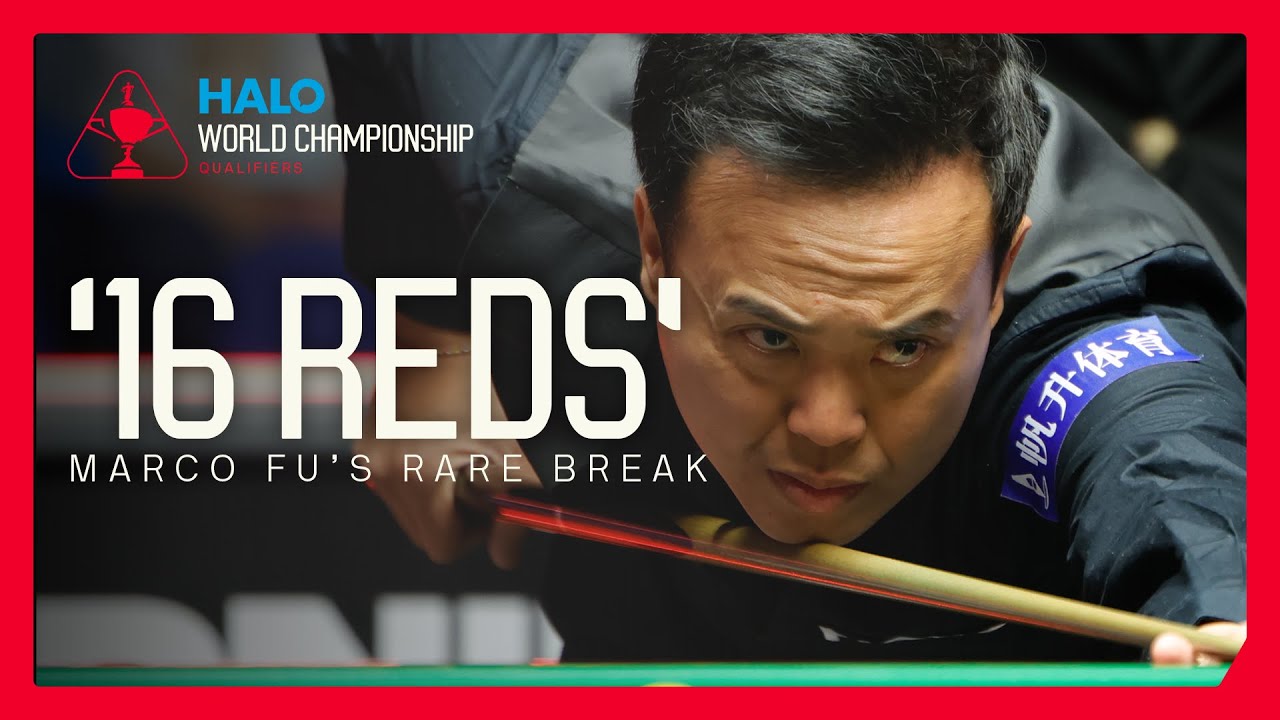 16-RED CLEARANCE! Marco Fu Rare Break vs. Ben Mertens | Halo World Championship Qualifiers 2025