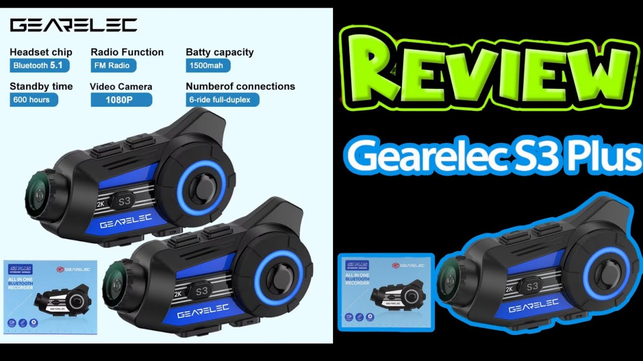 REVIEW de intercomunicador GEARELEC S3 PLUS // 3 meses de uso (suscribete :-) #intercomunicador