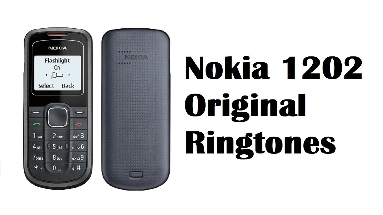 Nokia 1202 Original Ringtones | Ретро мелодии телефона Нокия 1202-2