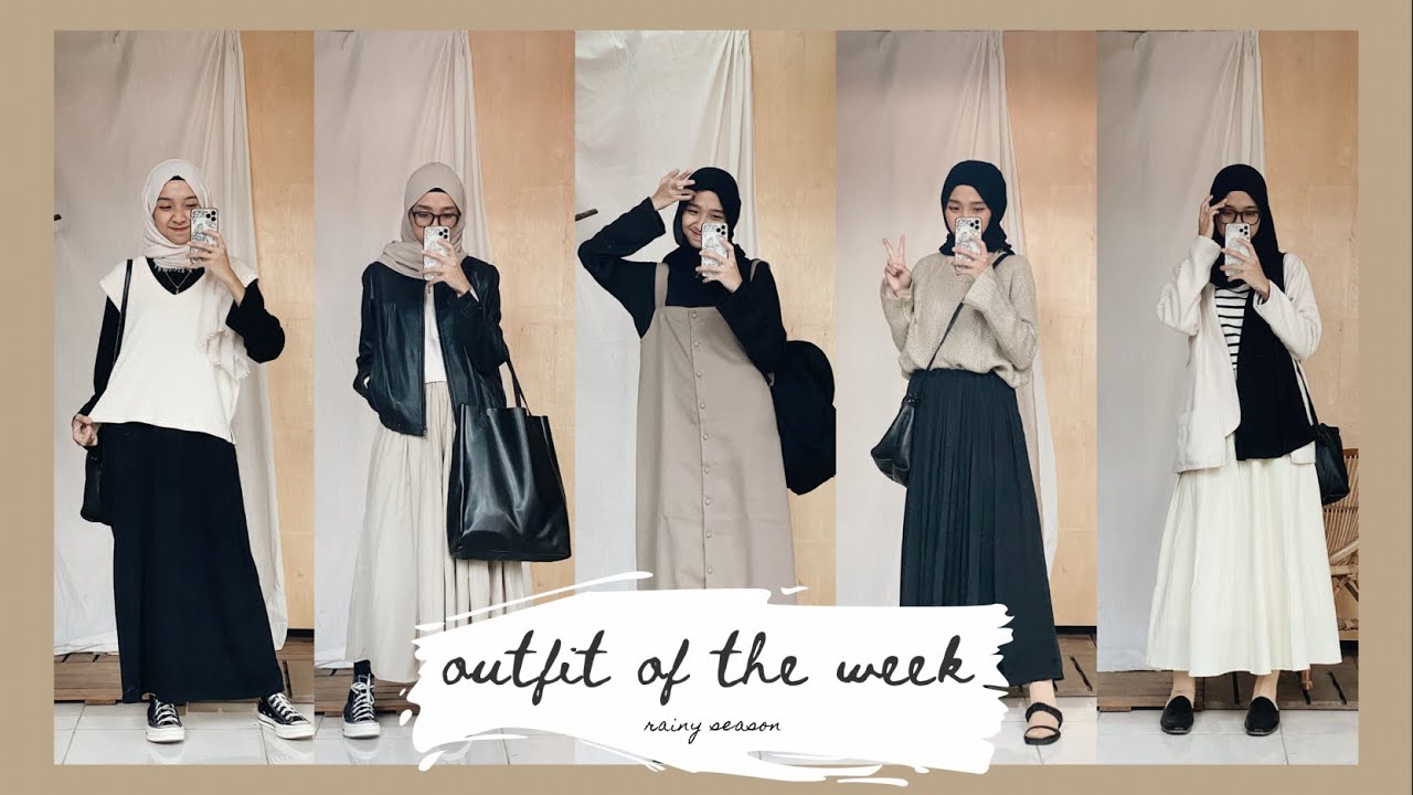 (sub) A Week In My Life: Outfit of The Week in Rainy Season // Warm Outfit Ideas | #ootw citraamr
