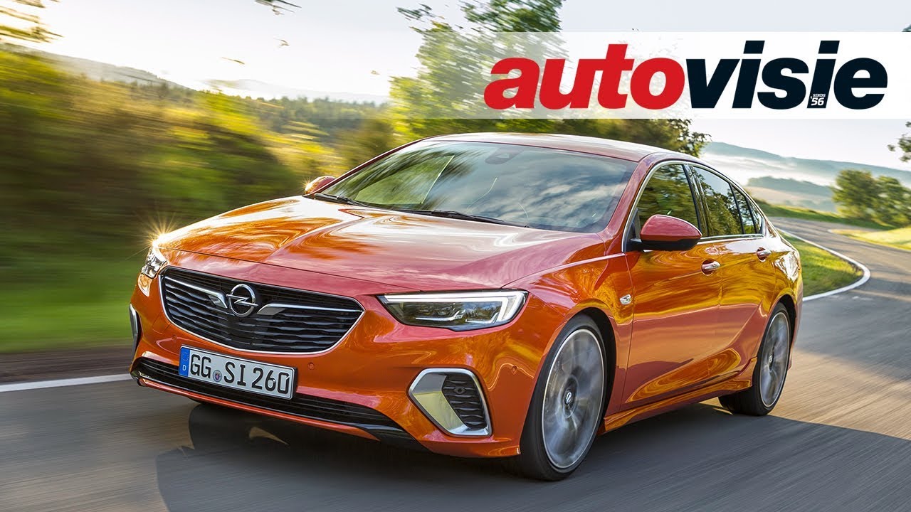 Opel Insignia GSi (2018) - Test - Autovisie TV