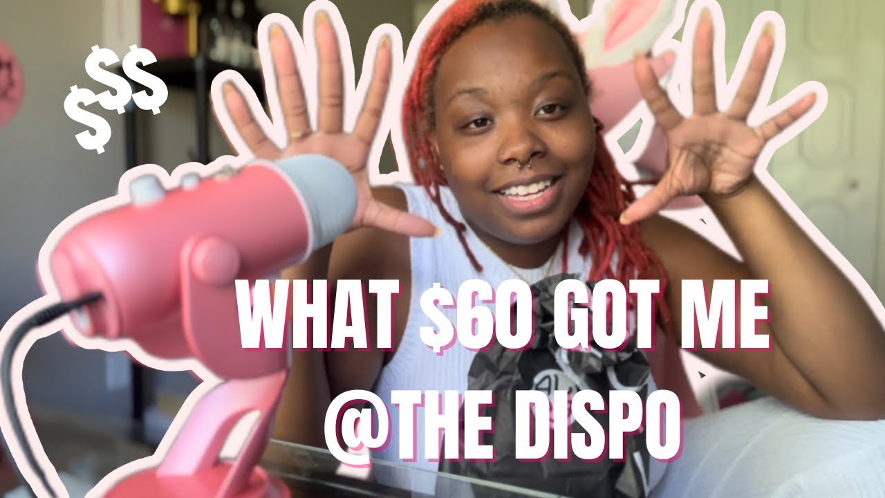 WHAT DOES $60 GET YOU FROM THE DISPO | DISPO HAUL + SMOKE SESH