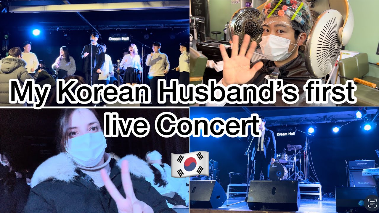 My Korean Husband’s first live Concert in Korea🇰🇷vlog