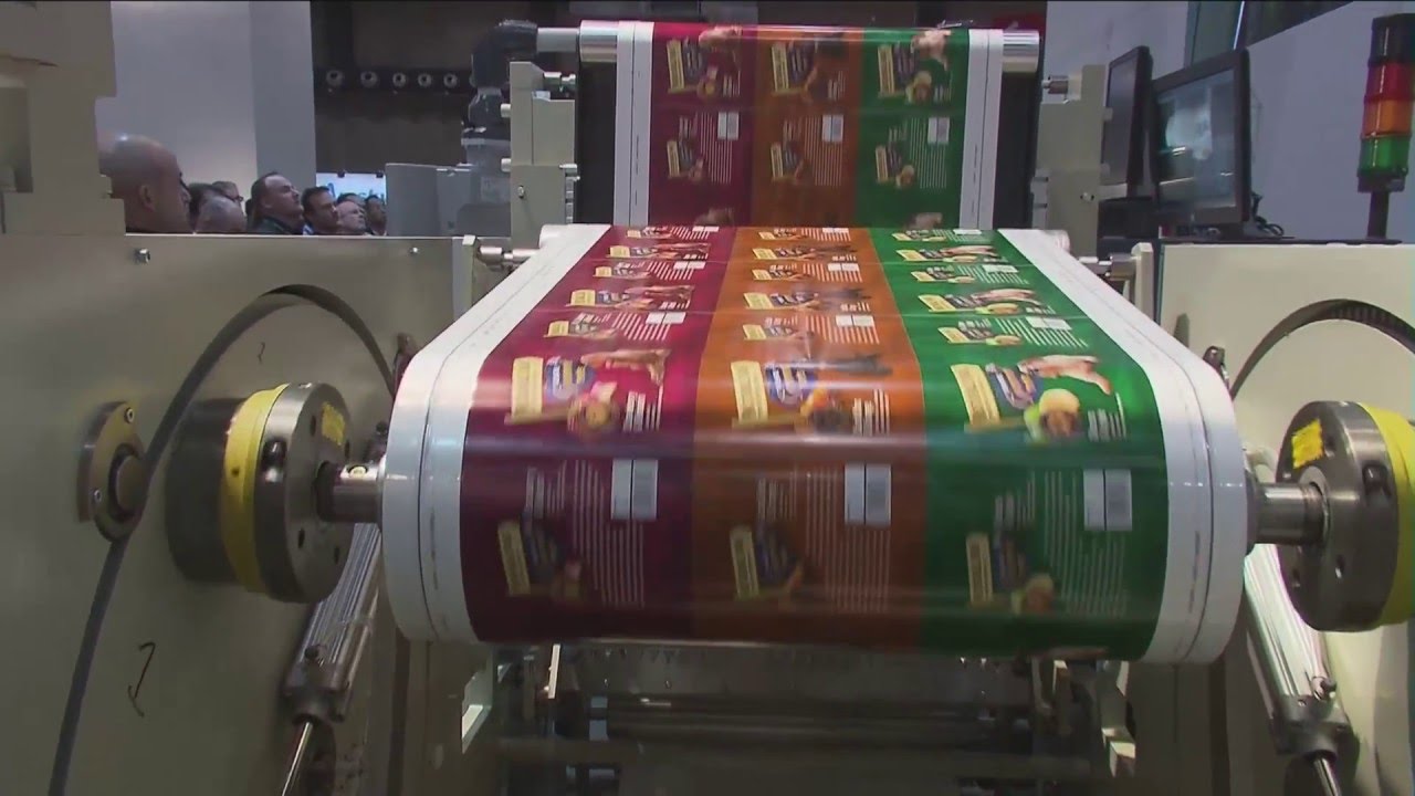Линия BOBST M6 — печатная машина для упаковки пищевых продуктов