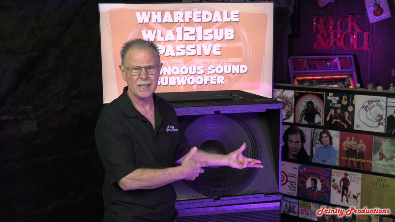 Wharfedale Pro WLA121SUB - A beast of sound quality & quantity  with 141dB max SPL