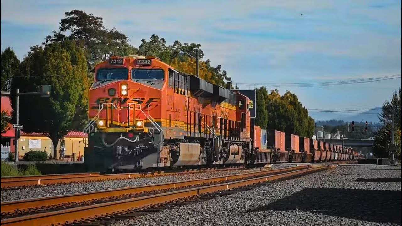 A Day Railfanning In Puyallup - 9-27-2025