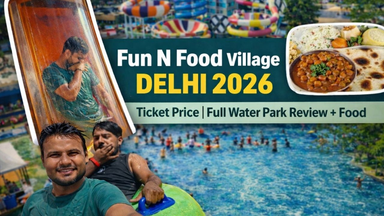 Fun N Food Water Park 2025 | Best water park in delhi-ncr | All slides in fun n food water park