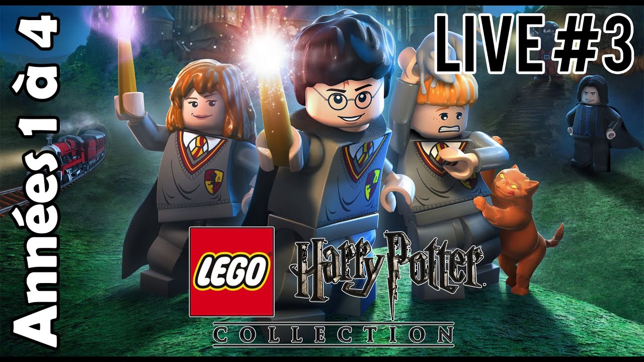 LIVE Lego Harry Potter (1 à 4) #3 - Percy et Basilic