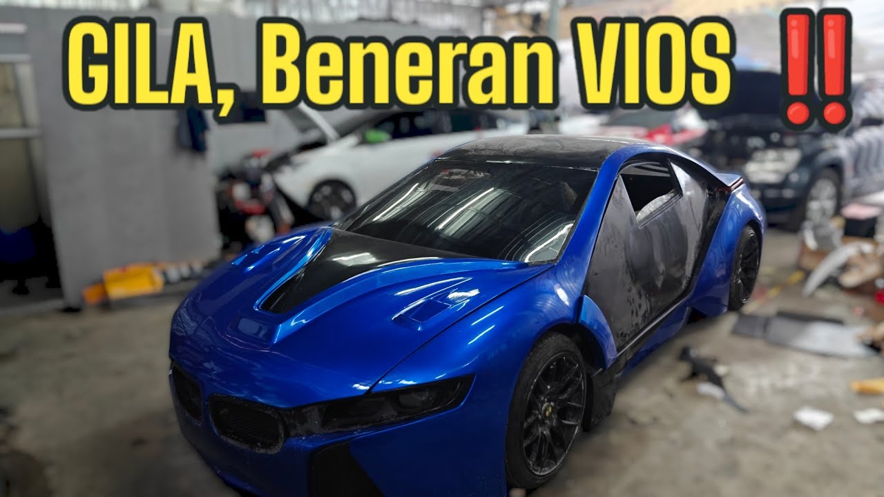 🔴 Vios Limo MODIFIKASI BMW i8 😎🔥😉SUPER EXTREAM