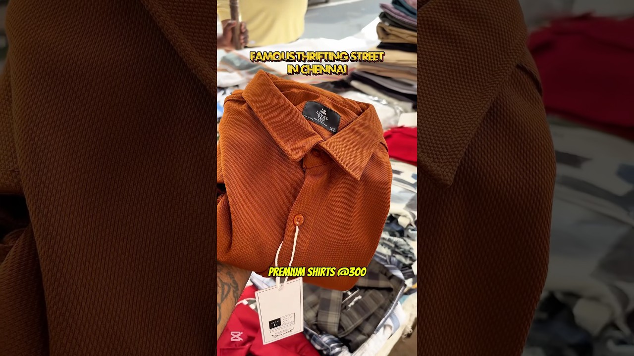 FAMOUS THRIFTING ST 🤩| MADRAS HIGH COURT | DRESSINGS | OFFERSALE | CHENNAI MAKKALEY