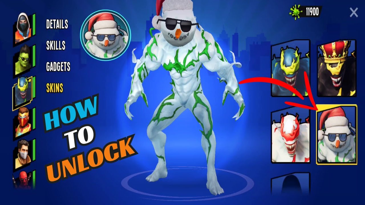 How To Unlock New Venom Skin in Spider Fighter 3 😱