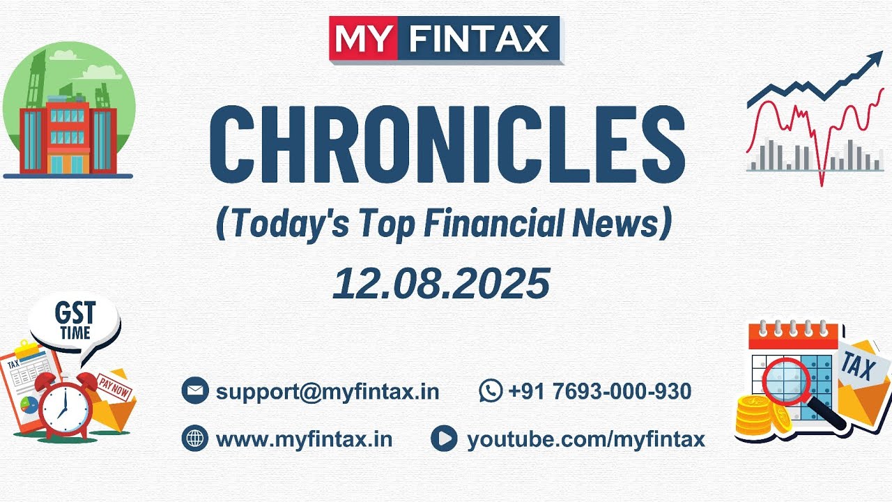 Today's Top Financial News 26.05.25 | #myfintax #chronicles