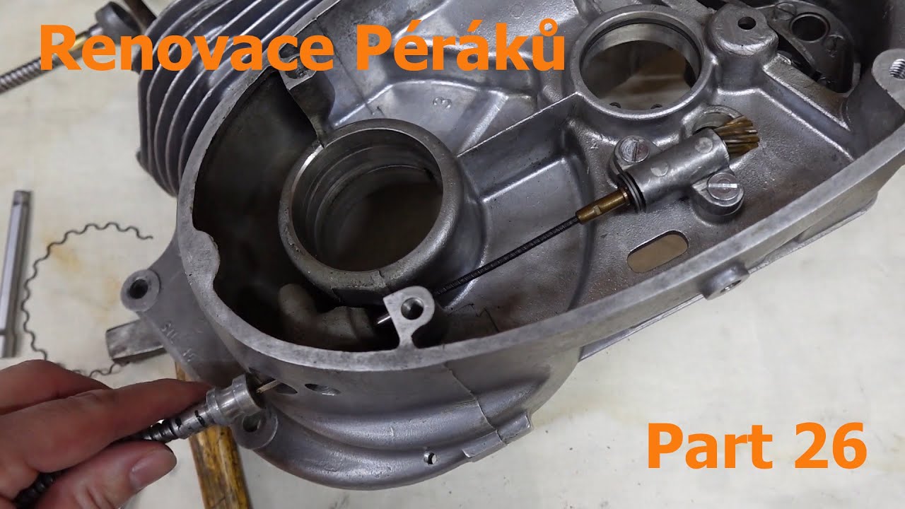 Renovace motocyklů  Pérák part 26 Generální oprava motoru Jawa 250 2/4