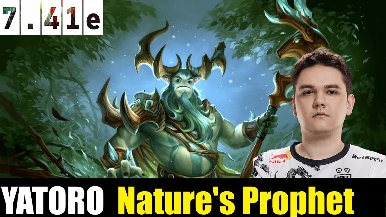 🤯YATORO [Nature's Prophet] CARRY 7.41E - DOTA 2 HIGHEST MMR #dota2  #dota2gameplay  #yatorodota2
