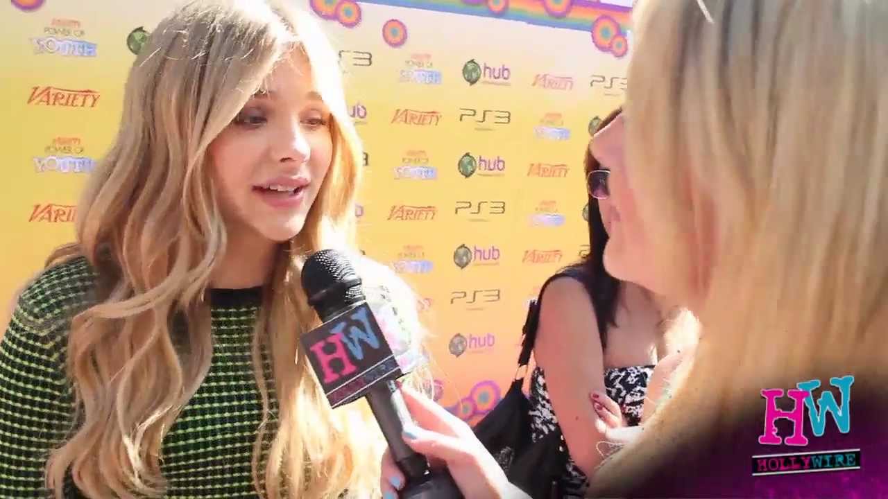 Chloe Moretz Interview - Upcoming Projects & Johnny Depp!