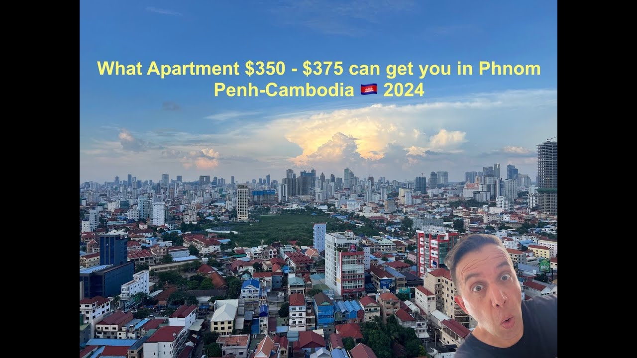What $350 - $375 can get you in Phnom Penh - Apartment Tour 2024