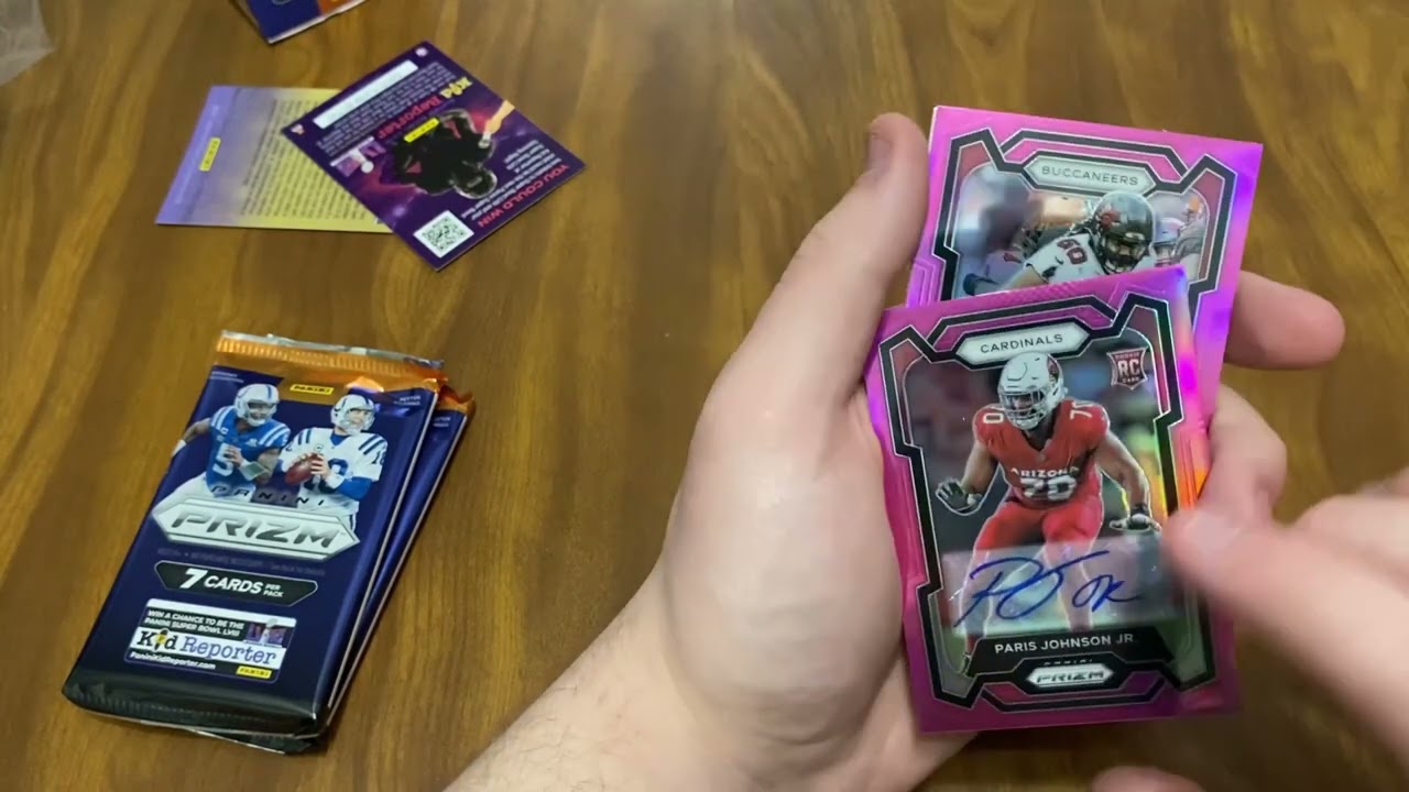 Opening a Prizm Mega Box