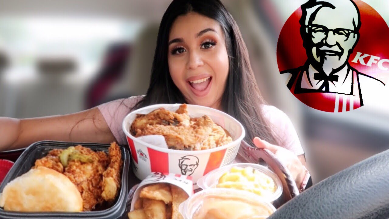 KFC MUKBANG! HOT HONEY TENDERS, CRISPY FRIED CHICKEN,MAC & CHEESE,WEDGES,MASHED POTATOES EATING SHOW