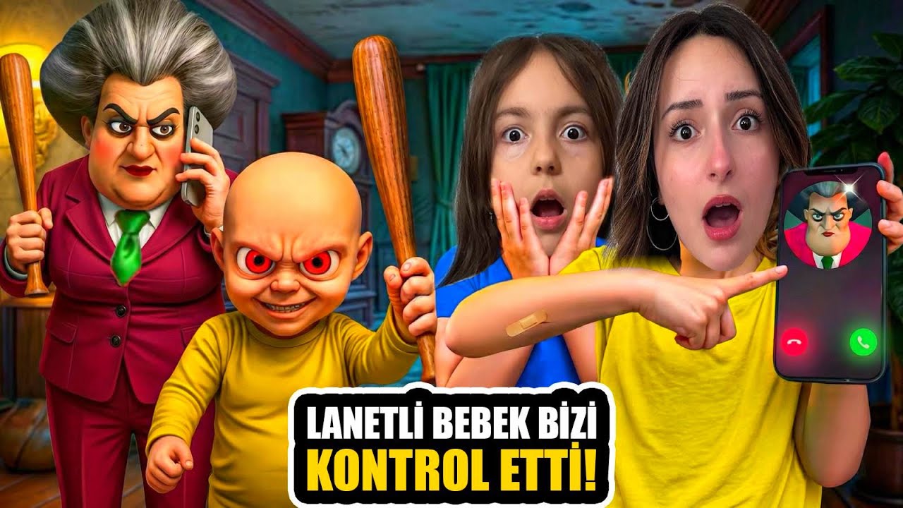 SCARY TEACHER VE BABY İN YELLOW ZEYNEP VE HİRANUR’U ARAYIP TEHDİT ETTİLER !! 