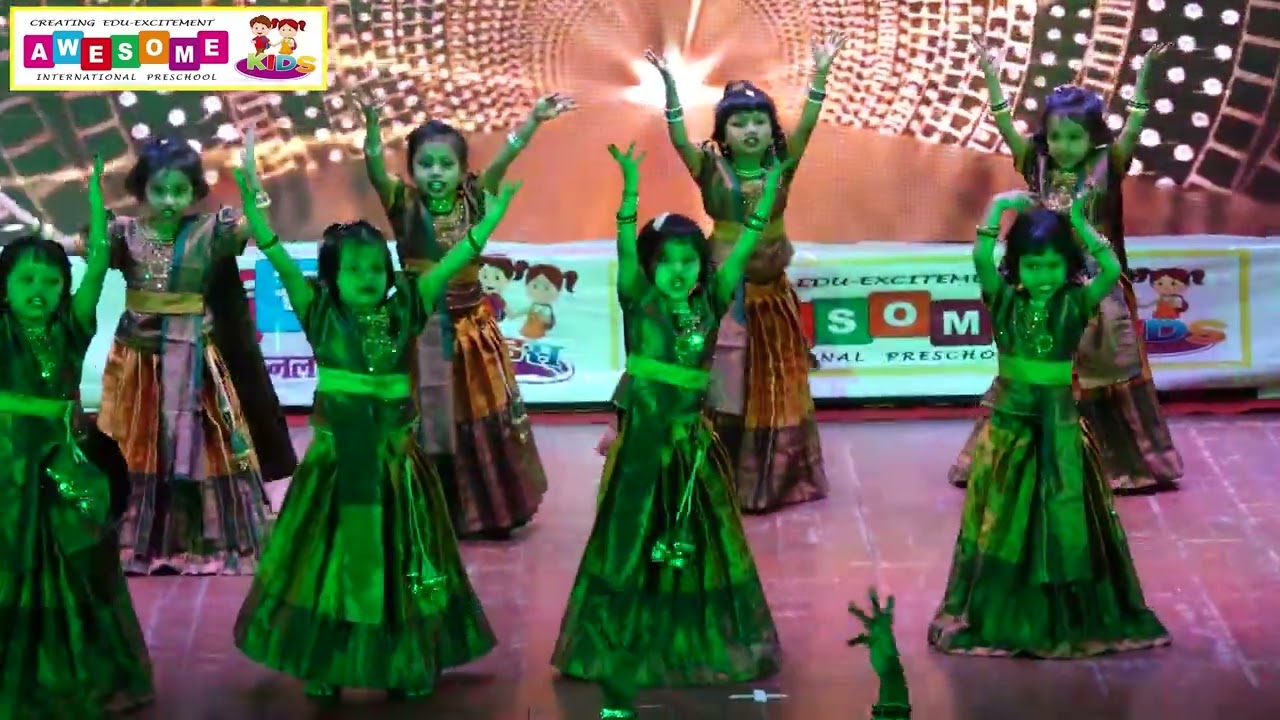 Madhuri Dixit Mashup | Annual Day 2026 | Awesome Kids International Preschool