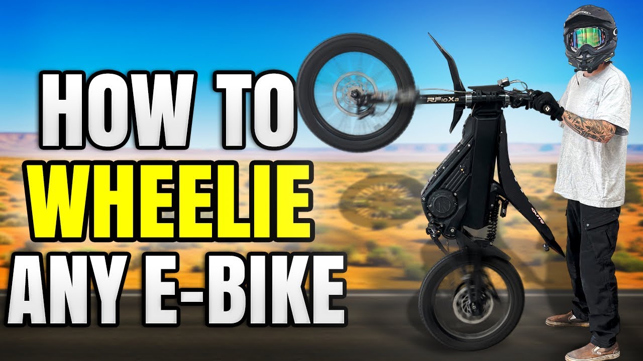 How to Wheelie Any E-Bike in 10 Minutes!