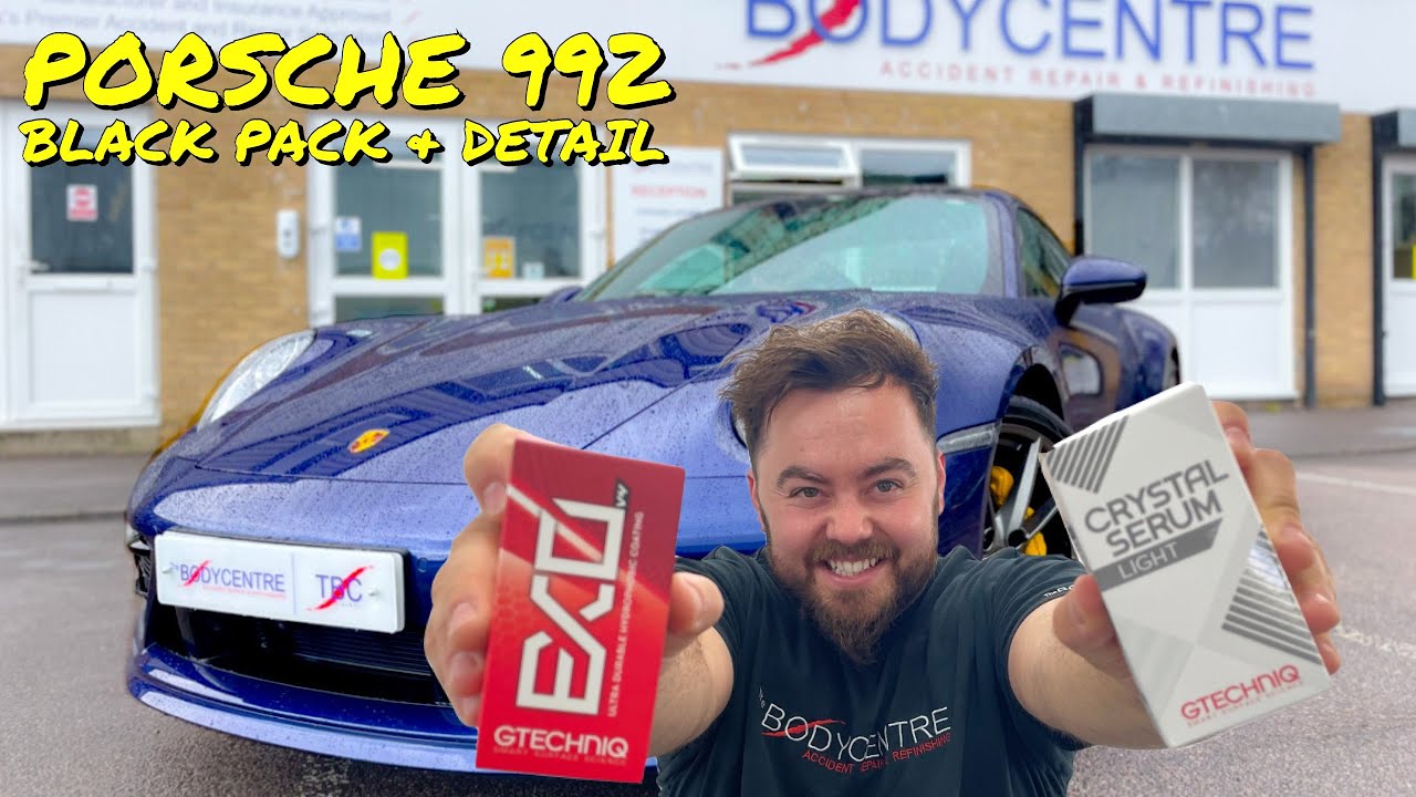 Porsche 911 992 Carrera 4 Black Pack & Detail Ceramic Coat