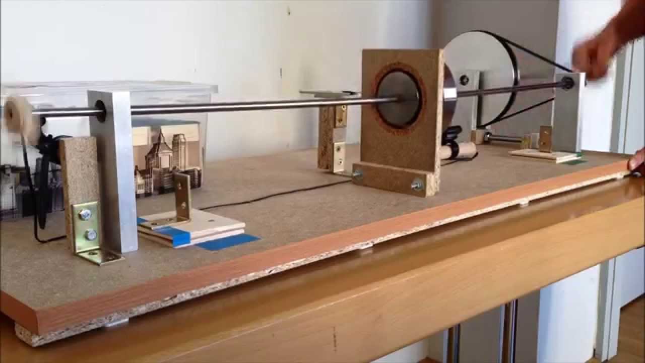 Jeffcott rotor / Laval shaft / Lavalläufer - Experiments