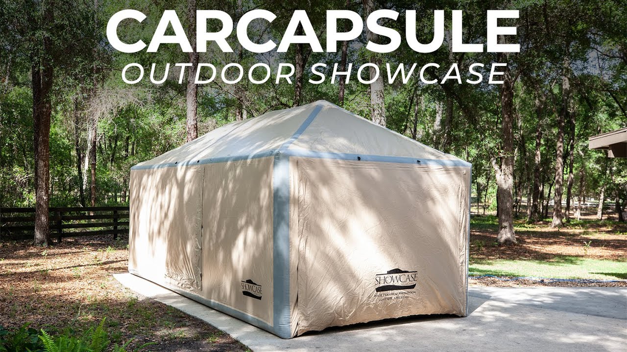 CarCapsule Outdoor Showcase