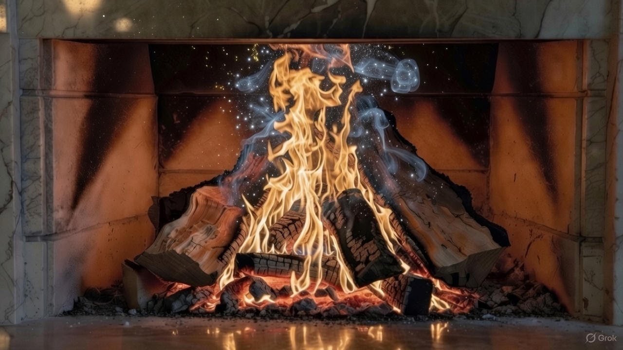 Fireplace That Calms the Mind | Ultra Relaxation Music | Cheminée | Kaminfeuer | FESTADO.CINEMATICS
