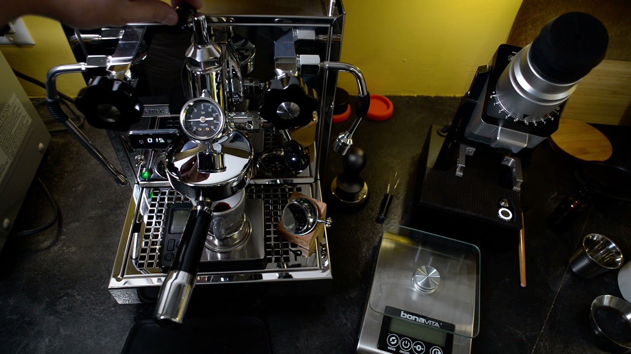 E61 Flow Control Pre-Infusion Technique