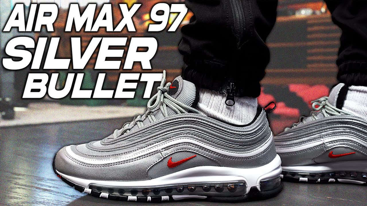 Обзор кроссовок Nike Air Max 97 «Silver Bullet» и пешие прогулки в 4K!