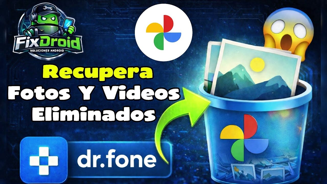 ☑️ C&Oacute;MO RECUPERAR FOTOS Y V&Iacute;DEO ELIMINADOS | EN ANDROID 2026 📷