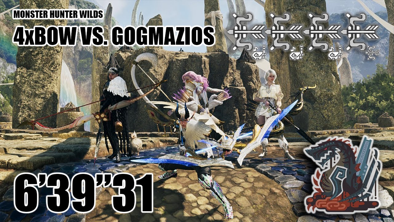 MHWilds 4BOW VS Gogmazios 6'39