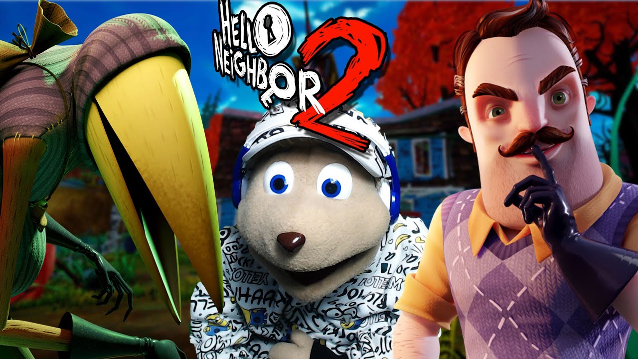 THE NEIGHBOR AND HIS GUEST REALLY HATES CHIPMUNKS || HELLO NEIGHBOR 2 (ALPHA 1 ENDING)