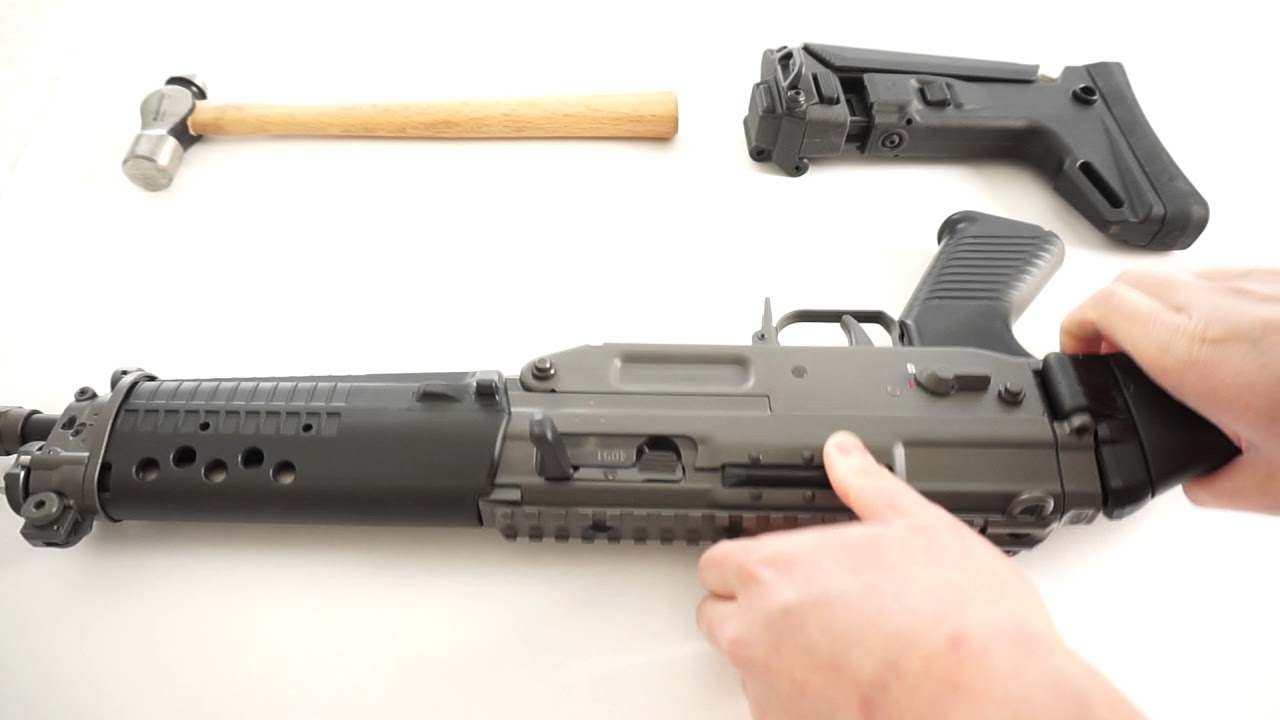 GSdesigns ACR Stock Adapter for SIG SG550 Series Rifles - Installation