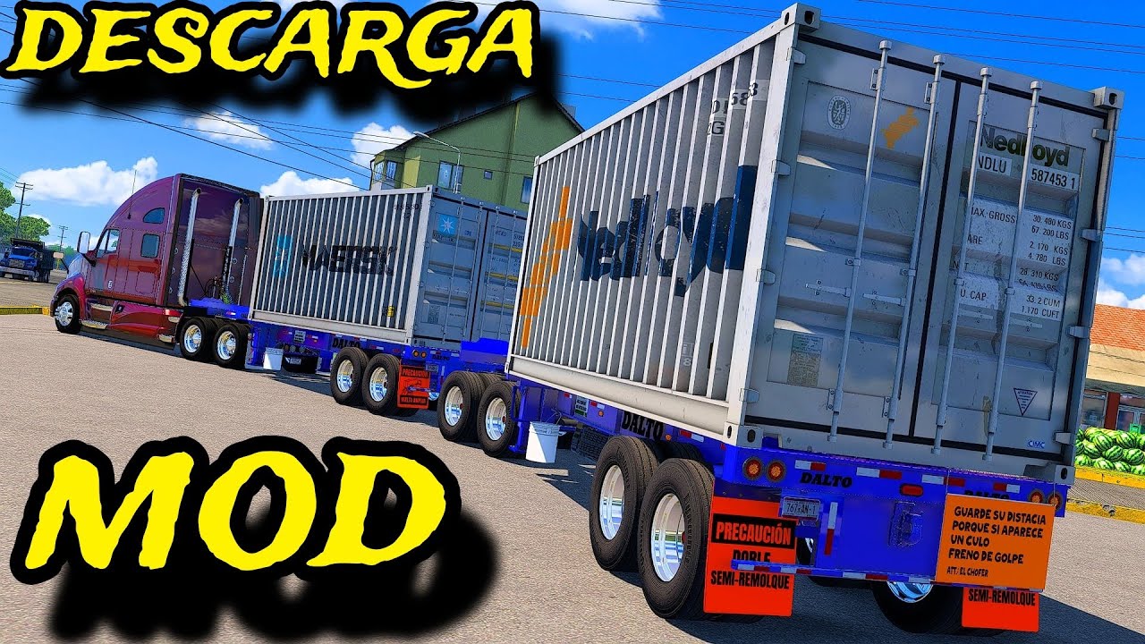 DESCARGA MOD PORTA CONTENEDORES DALTO RABONEROS 20FT
