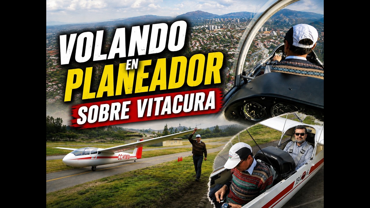 Vuelo en Planeador por Vitacura