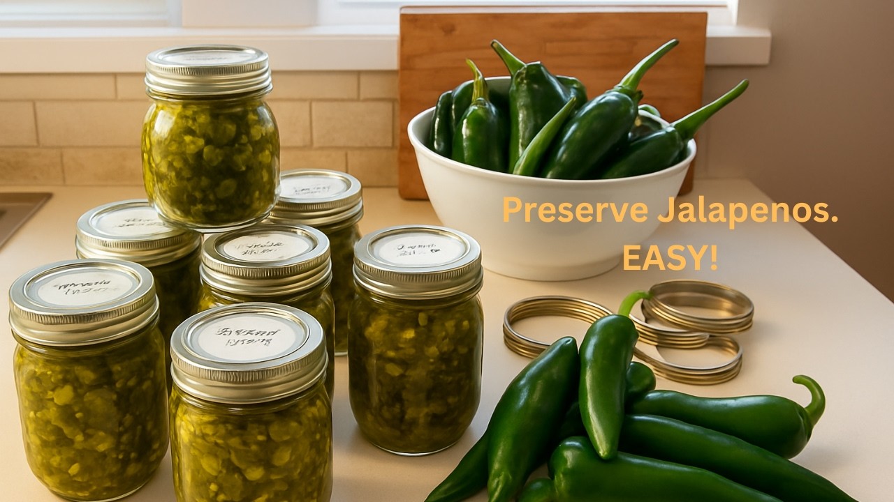 How to water bath Jalapeños | Easy Step-by-Step for Beginners