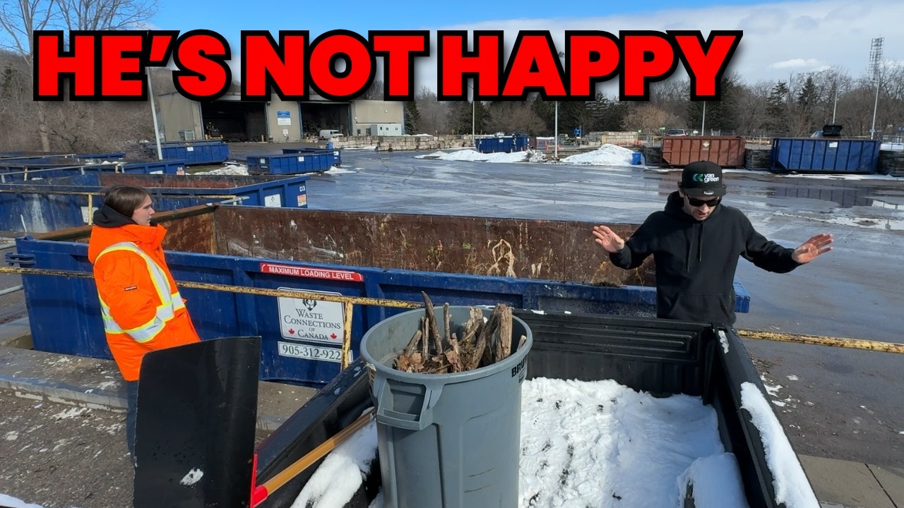 I ALMOST GOT KICKED OUT OF THE DUMP
