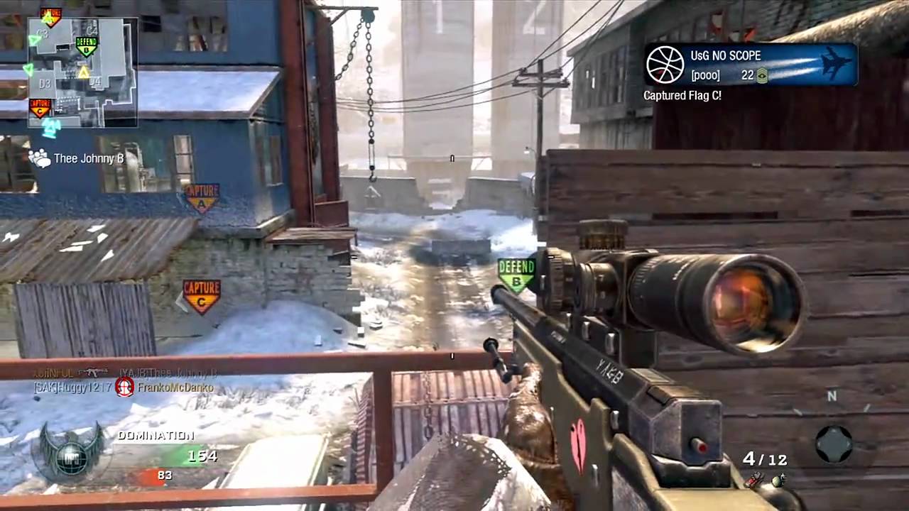 Call of Duty Black Ops Domination #4 | Sniper Gameplay