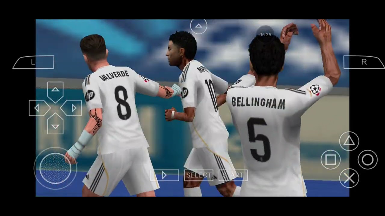 REAL MADRID NA CHAPIONS NO BOMBA PATCH. parte1