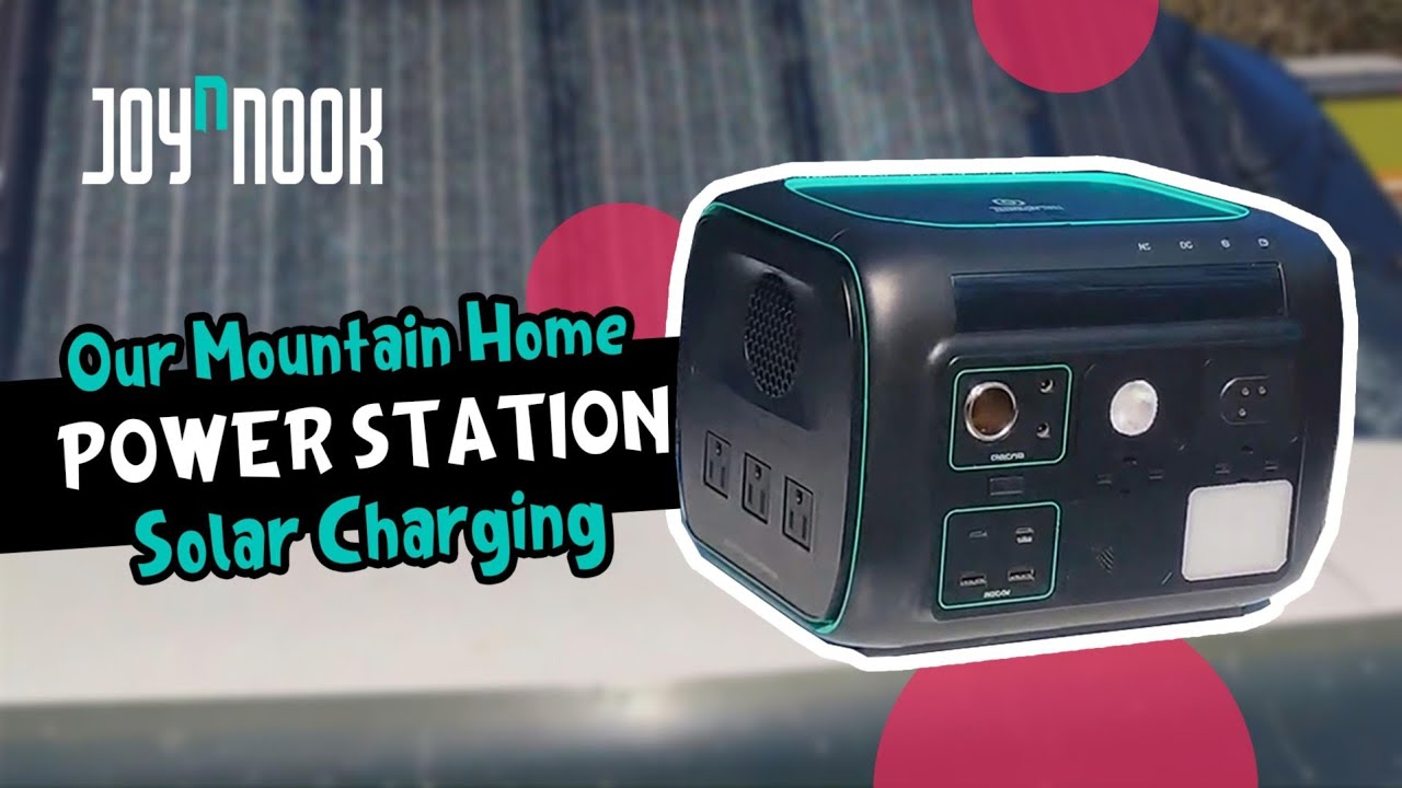 Charge anywhere with Njoynook portable power station | #camping #outdoors