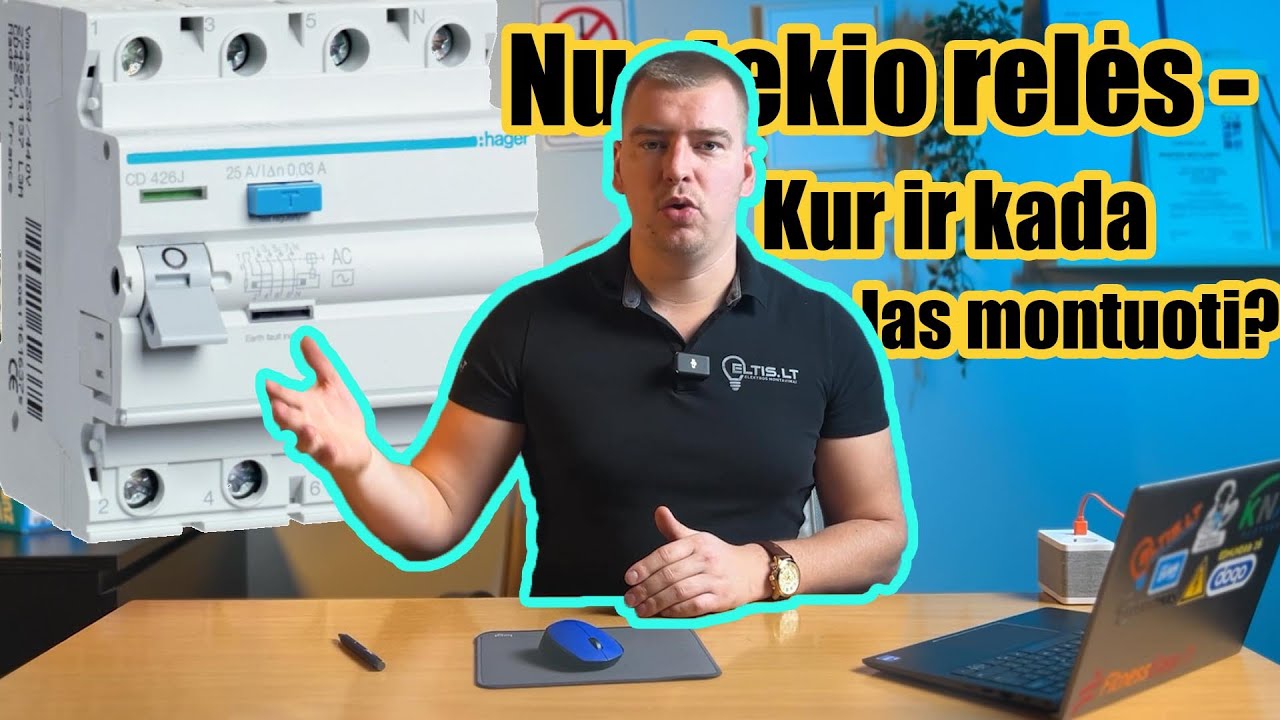Kur ir kada reikia montuoti nuotekio relės? Eltis LT