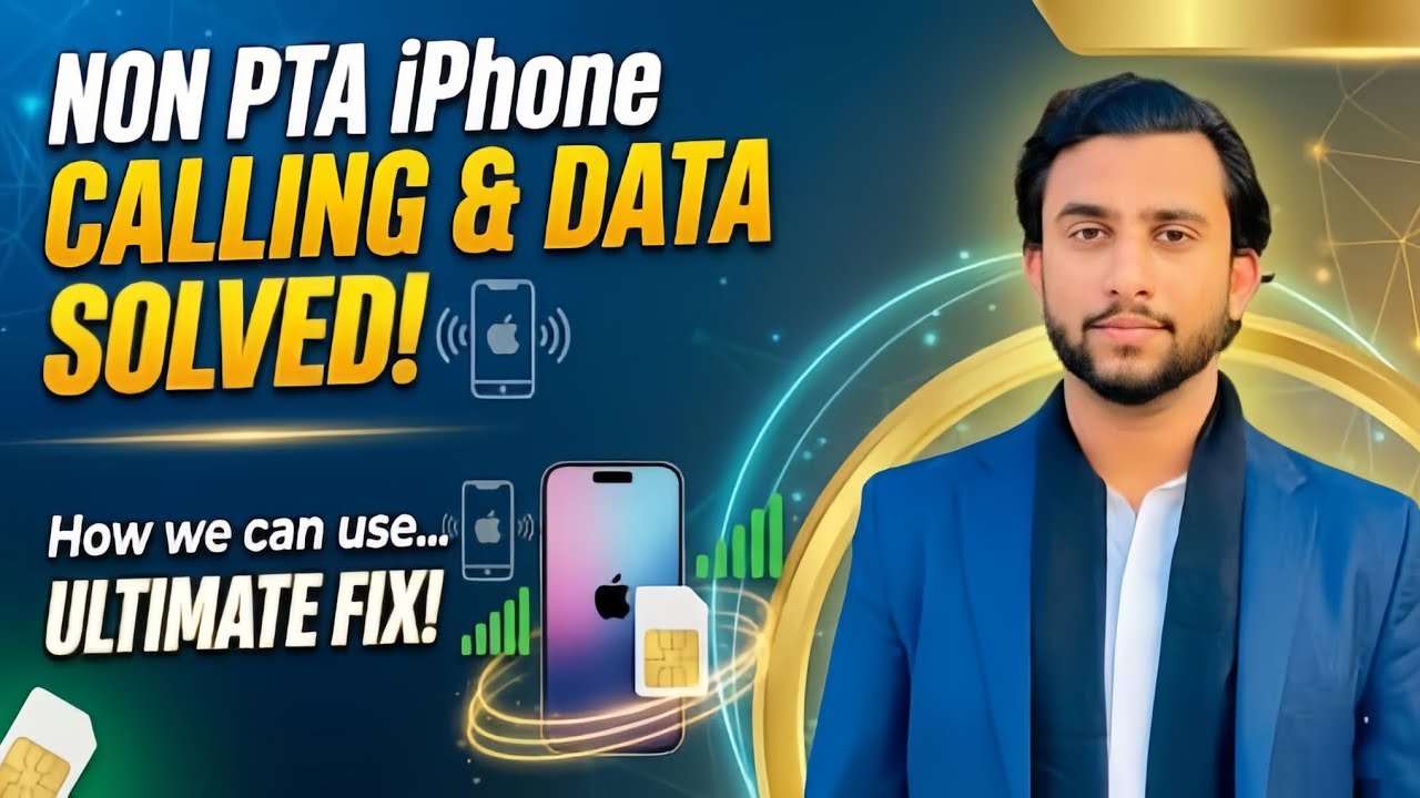 How to Call and Use 4G Data on Non pta iphone & Jv iphones| Non pta iphone main call kasy karin 2026