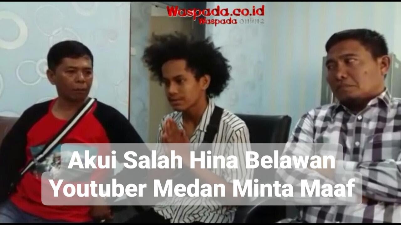 Mengaku Salah, Youtuber Asal Medan Minta Maaf dan Temui Tokoh Belawan