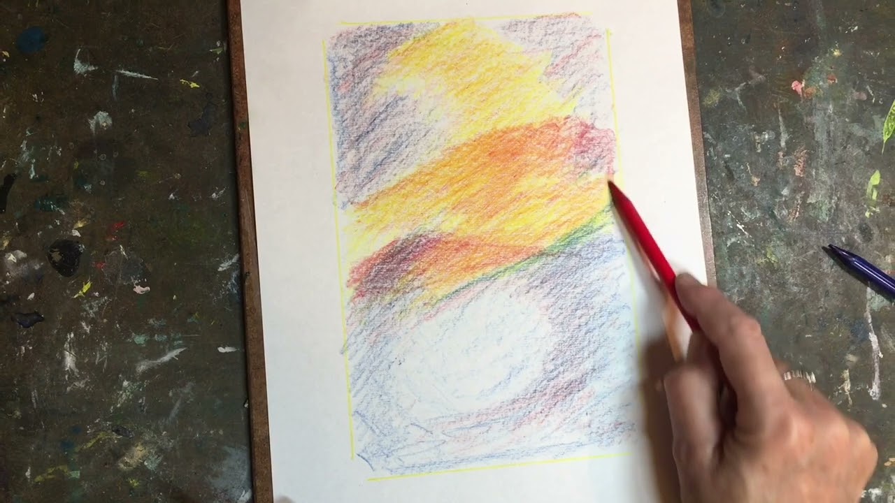 Drawing From the Imagination with Colored Pencils