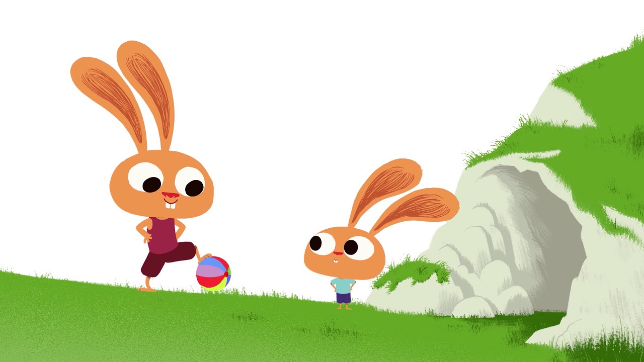 Mister Rabbit. The Cave. Children's Animation Series