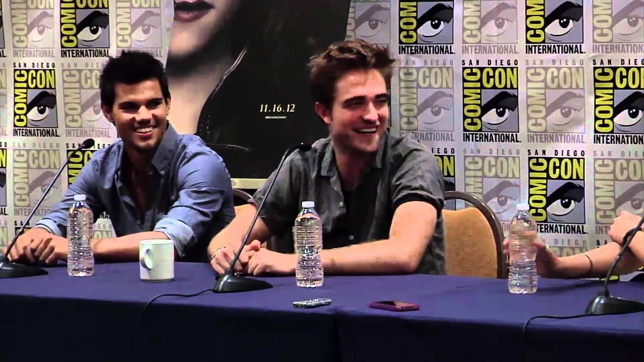 Рассвет 2. Comic Con 2012. Панель №1 — Роберт Паттинсон, Кристен Стюарт, Тейлор Лотнер