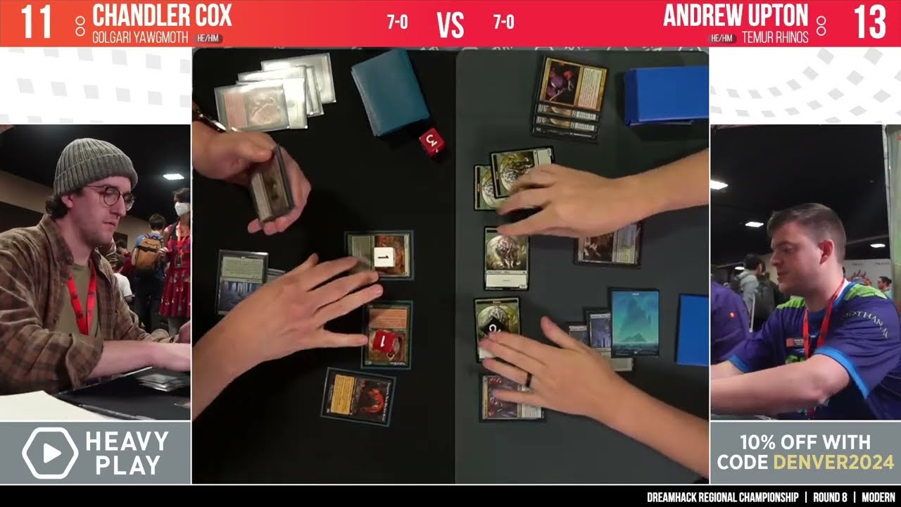 [MTG Modern]  [Feb. 10, 2024 ] RC Denver Rd. 8 Yawgmoth vs. Rhinos